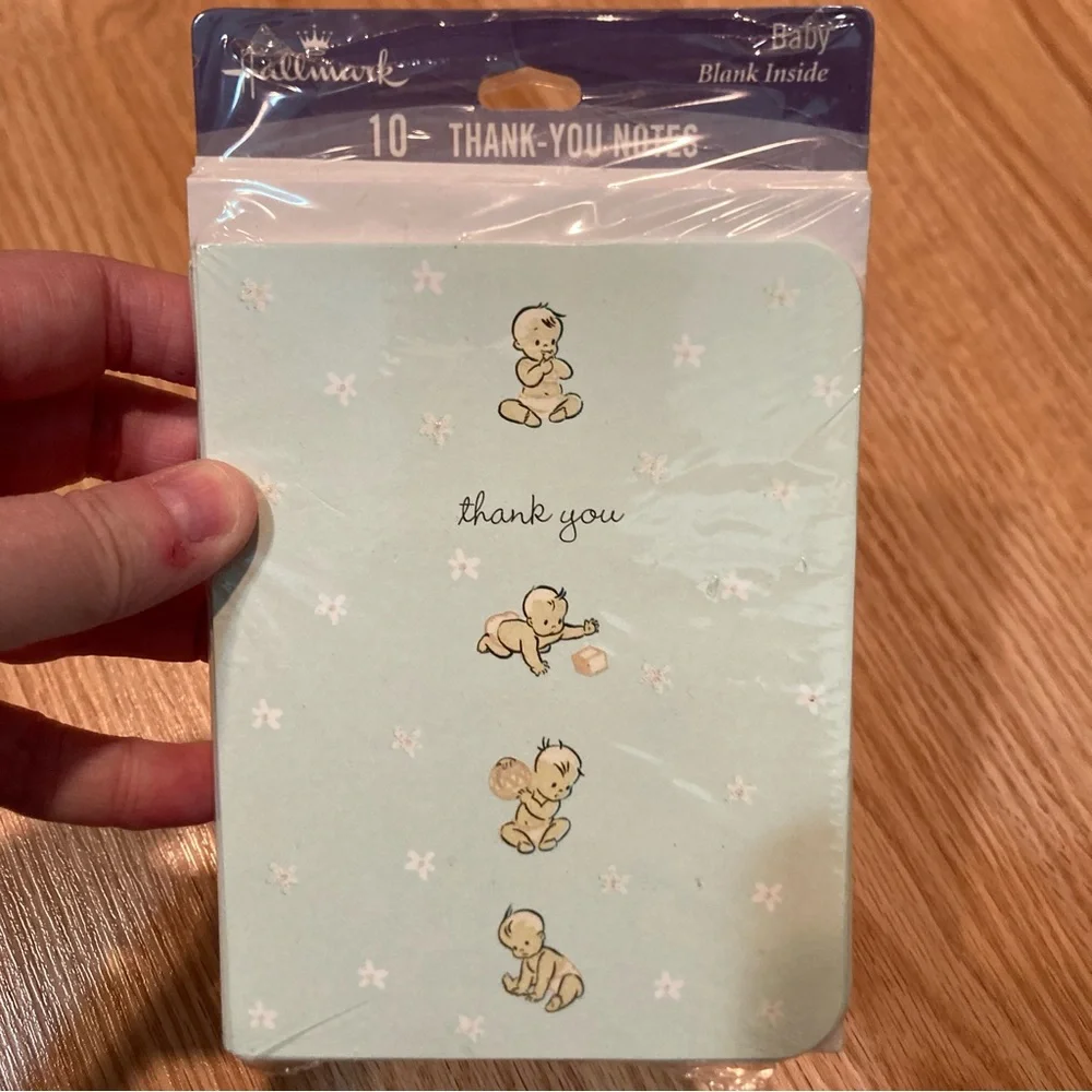 NWT Hallmark baby Thank‎ you notes